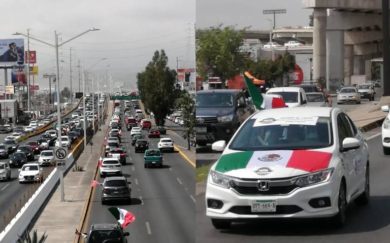 Con muestras de rechazo realizaron tercera caravana anti AMLO El